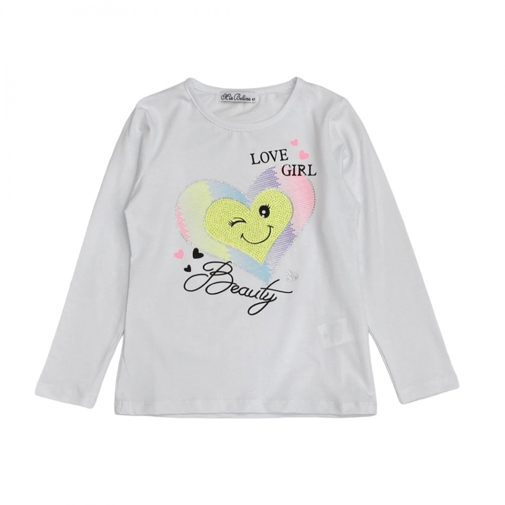 t-shirt girl cotone 4/12