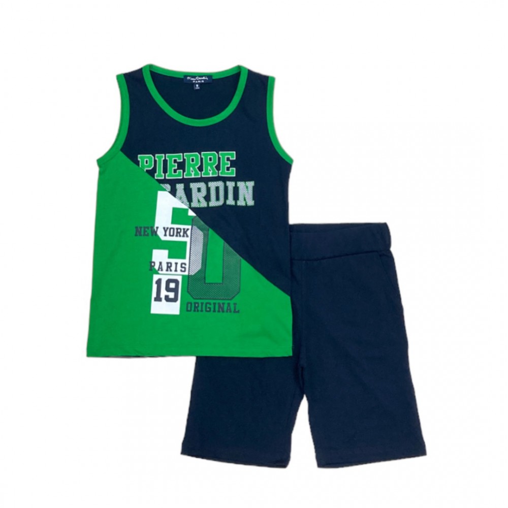 completo corto boy jersey 8/16 anni