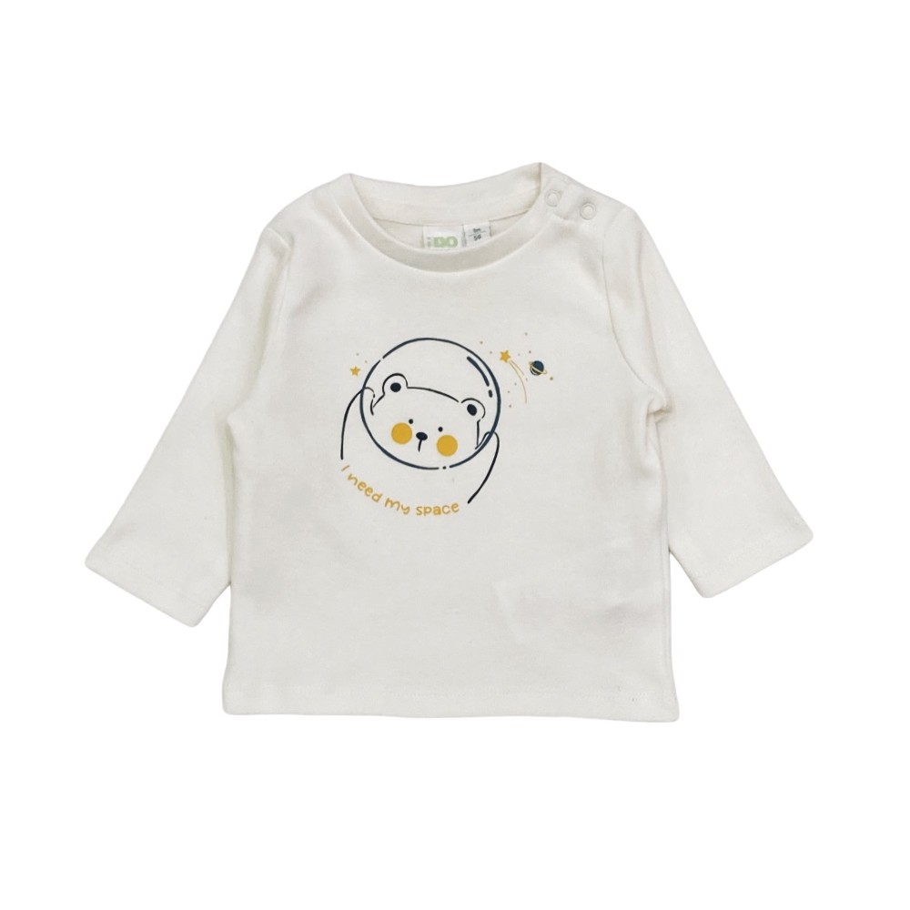 t-shirt baby caldo cotone 1/6 mesi