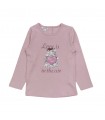 t-shirt girl caldo cotone 3/8 anni