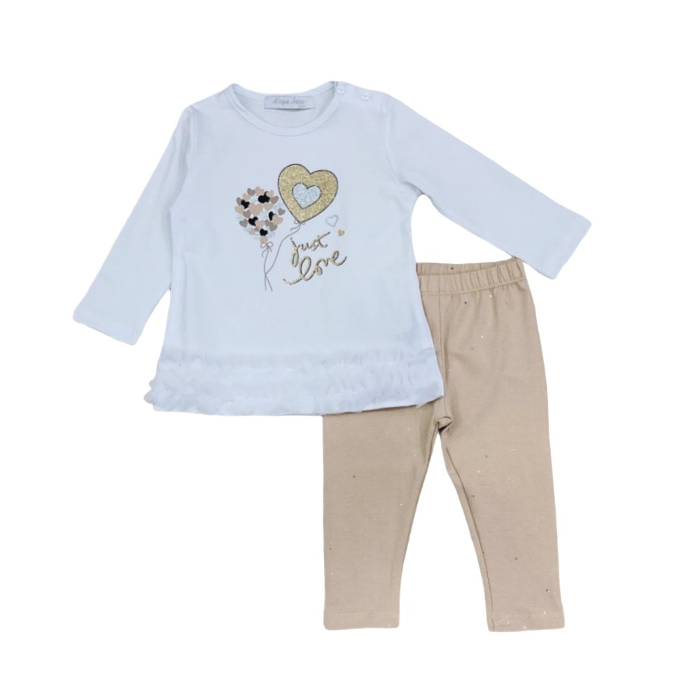 completo baby cotone 3/6-12/18 mesi